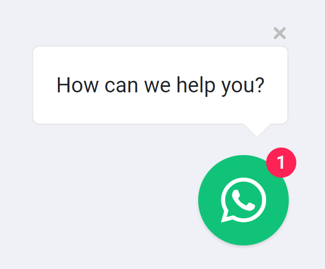 Whatsapp Button Only 1